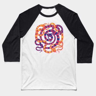 Ouroboros Serpents Knot Baseball T-Shirt